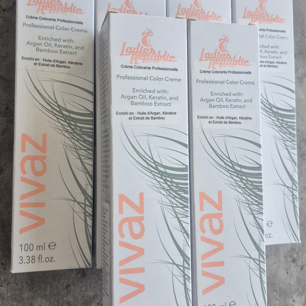 Vivaz Professional Hair Color Creme - Black